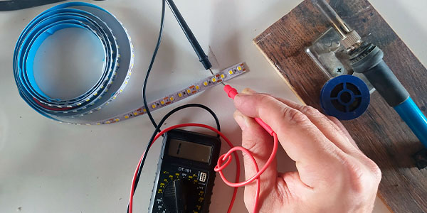 проверка светодиода мультиметром