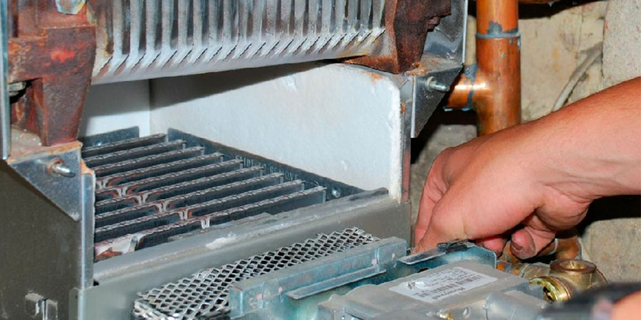 Чистка теплообменника напольного газового котла