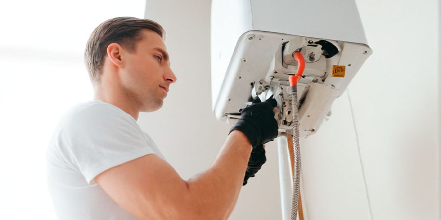 Установка газовой колонки