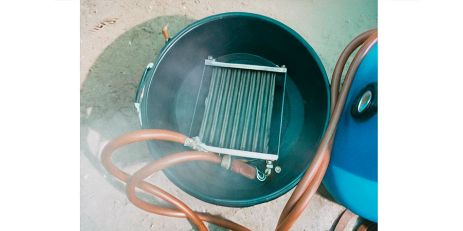 Промывка теплообменника газового котла