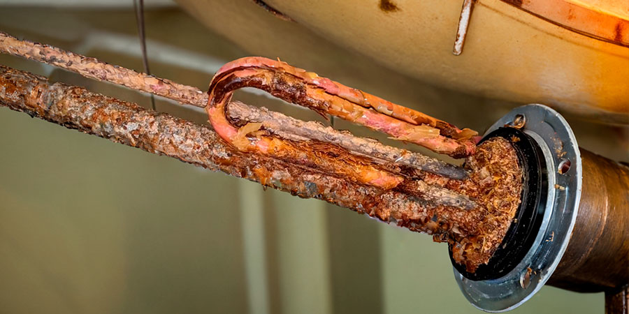 ТЭН после жесткой воды