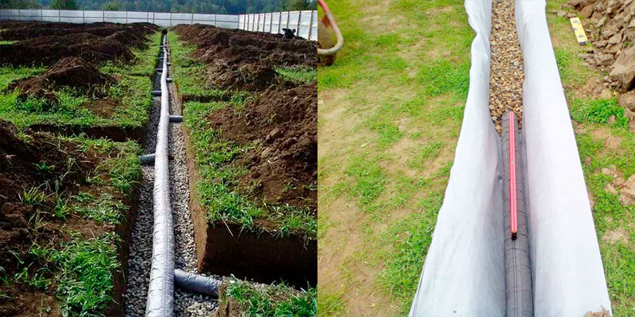 Дренажная система на участке