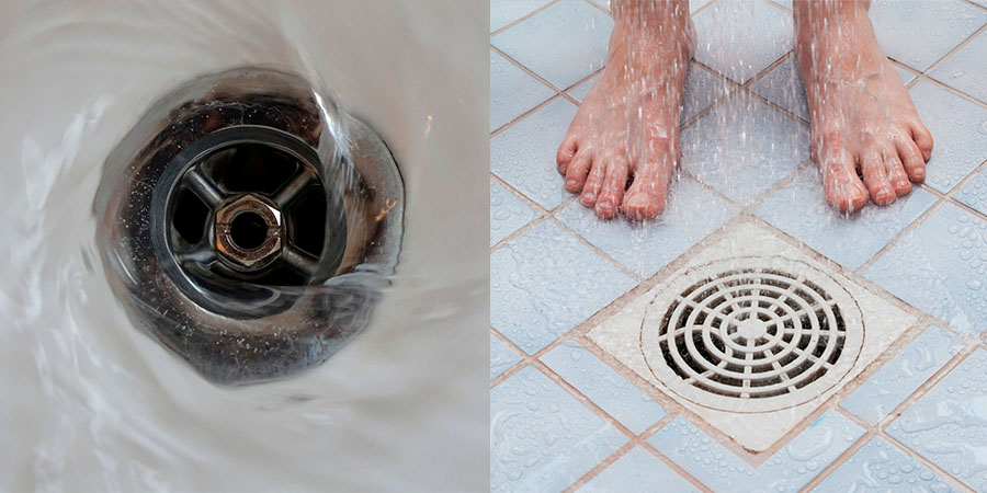 Исправная работа слива