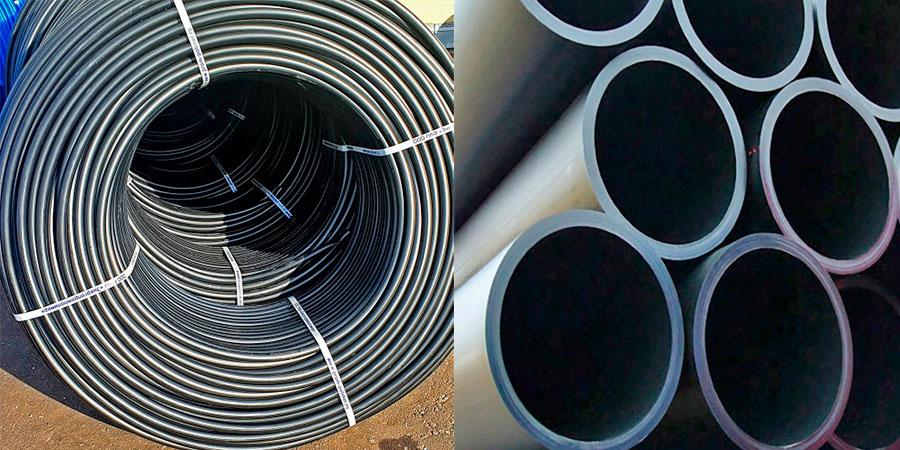 Трубы ПНД в бухтах