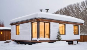 Каркасно-панельные дома: теплый уют в суровом климате холодных регионов