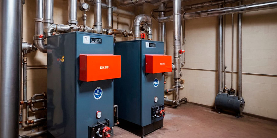 Дизельные котлы в котельной