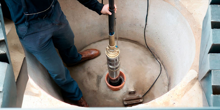 Чистка скважины для воды