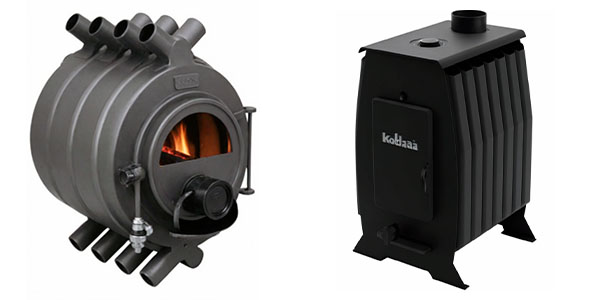 отопительные печи на дровах