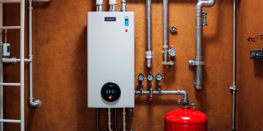 Электрический котел отопления в котельной