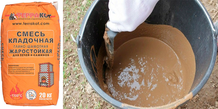 Приготовление шамотной глины