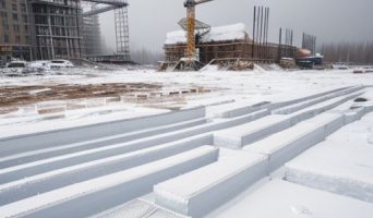 Строительство из газосиликатных блоков зимой: вызовы, технологии и рекомендации для успешного проекта