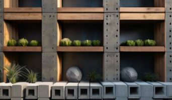 Вторая жизнь шлакоблоков: экологичные и экономичные решения для строительства и дизайна