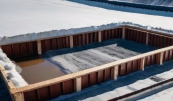 Как сохранить прочность бетона: секреты работы в холодных условиях