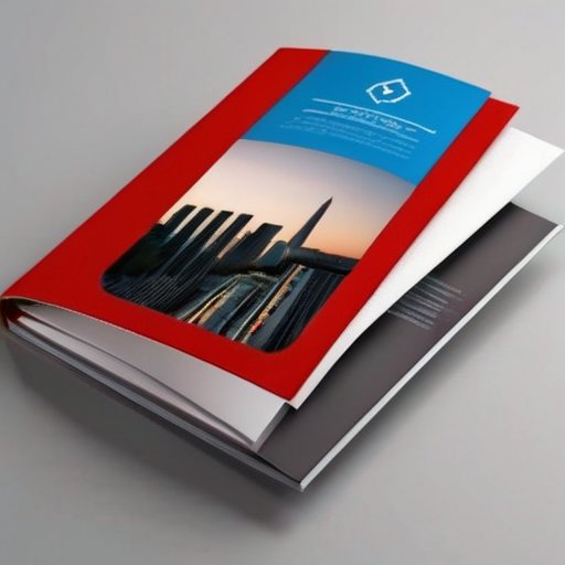 Современный буклет с эффектными складками и текстурами, подчеркивающий практичность и эстетичность дизайна.