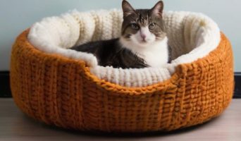 Уютная лежанка для кошки: Как создать комфортное место для отдыха своими руками