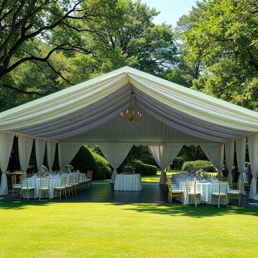 Как рассчитать нужный размер и тип шатра для вашего события