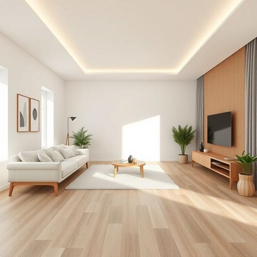 Напольное и потолочное покрытие: выбор материалов для комфорта и стиля