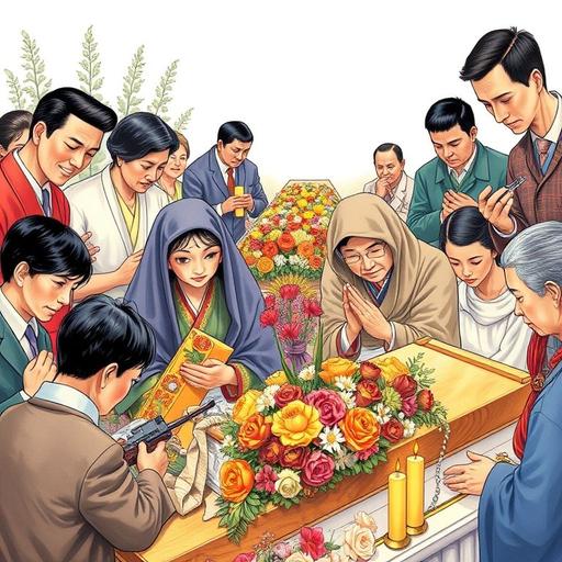Как прощаются с умершими в мире: от традиций до современных практик