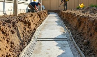 Отмостка для частного дома: назначение, разновидности и технология монтажа