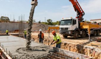 Бетононасос: подготовка оборудования и использование пусковых материалов